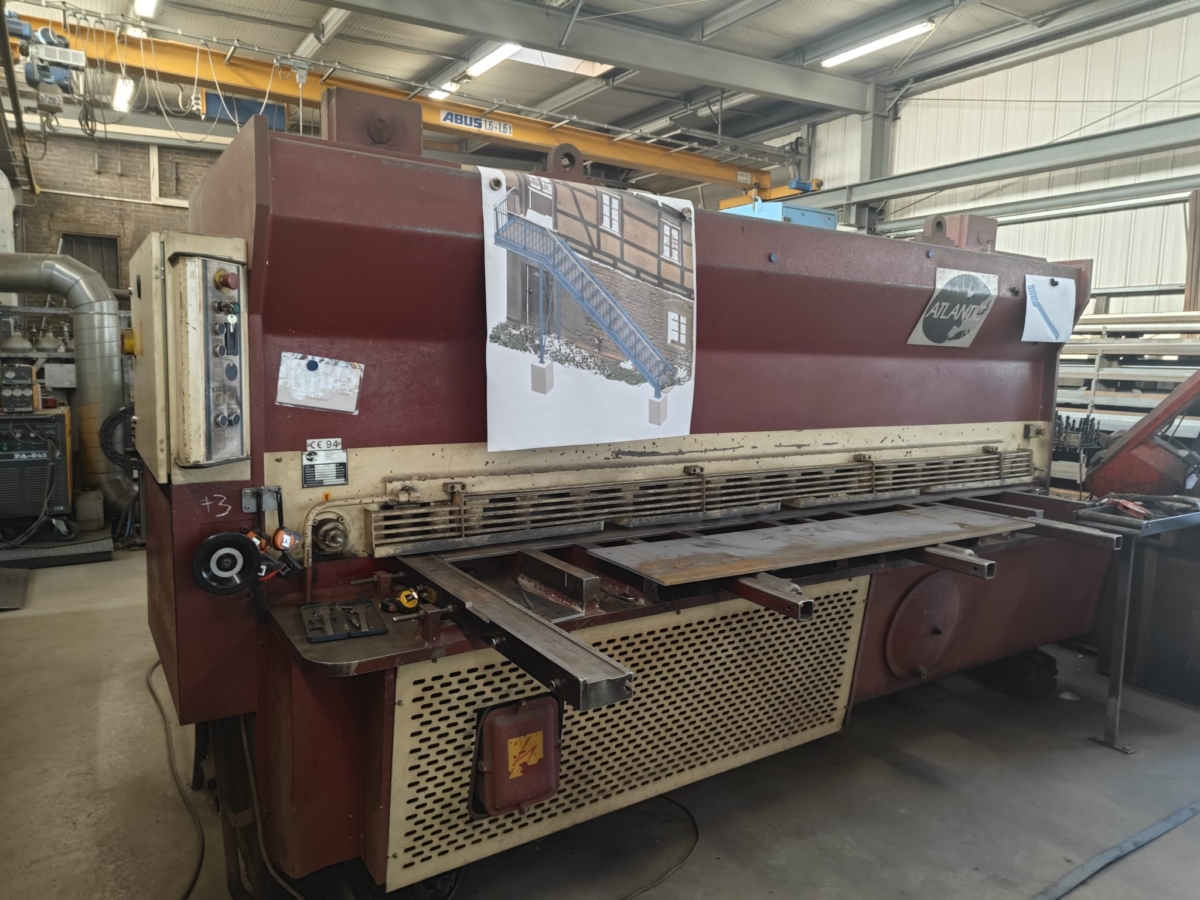 Cisaille guillotine hydraulique Atlantic ATS 3010