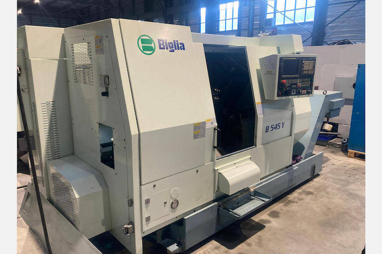 Tour motorisé cnc Biglia B 545 Y d'occasion