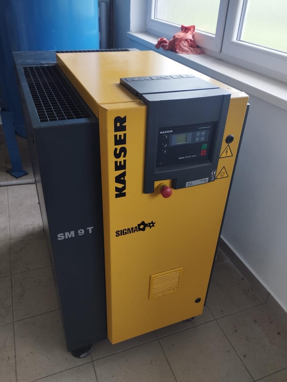 Compresseur Kaeser SM 9 T Faible nombre d'heures