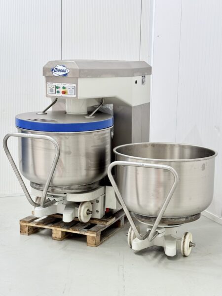 Mélangeur à spirale Diosna SPV160 AD reconditionné - 160 kg de pâte