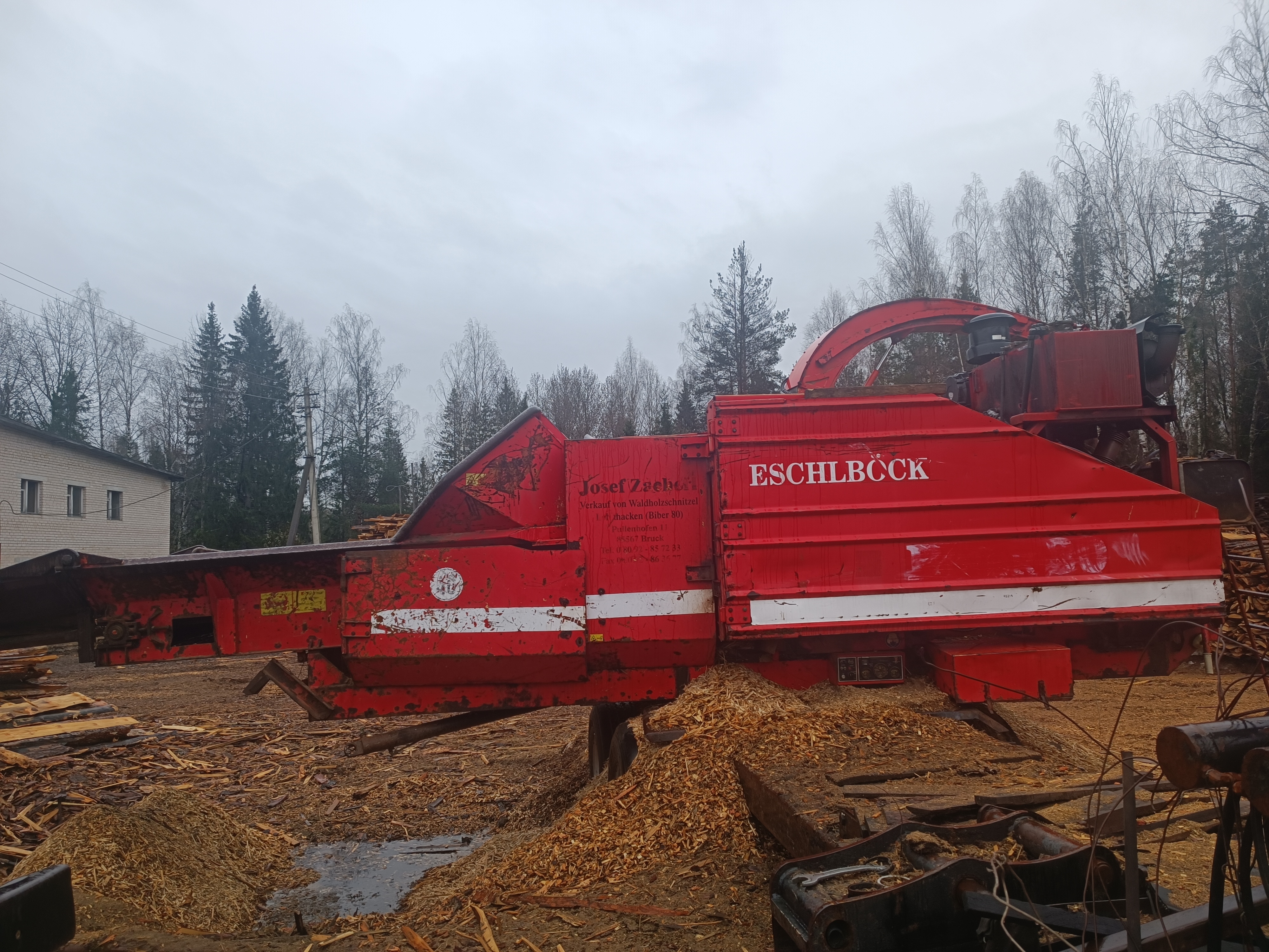 Broyeur à bois ESCHLBOCK BIBER 80