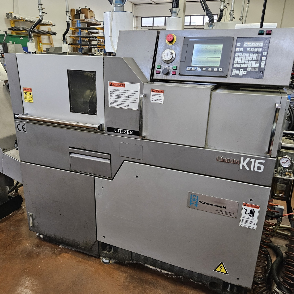 Tour cnc à poupée mobile Citizen K16 d'occasion
