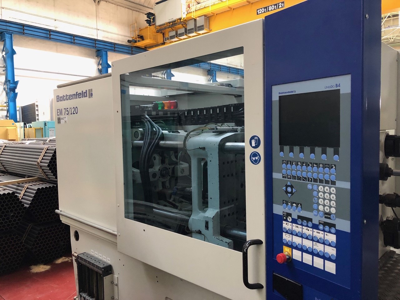 Presse à injecter électrique BATTENFELD EM 75-120 Unilog B4 - vollelektrisch