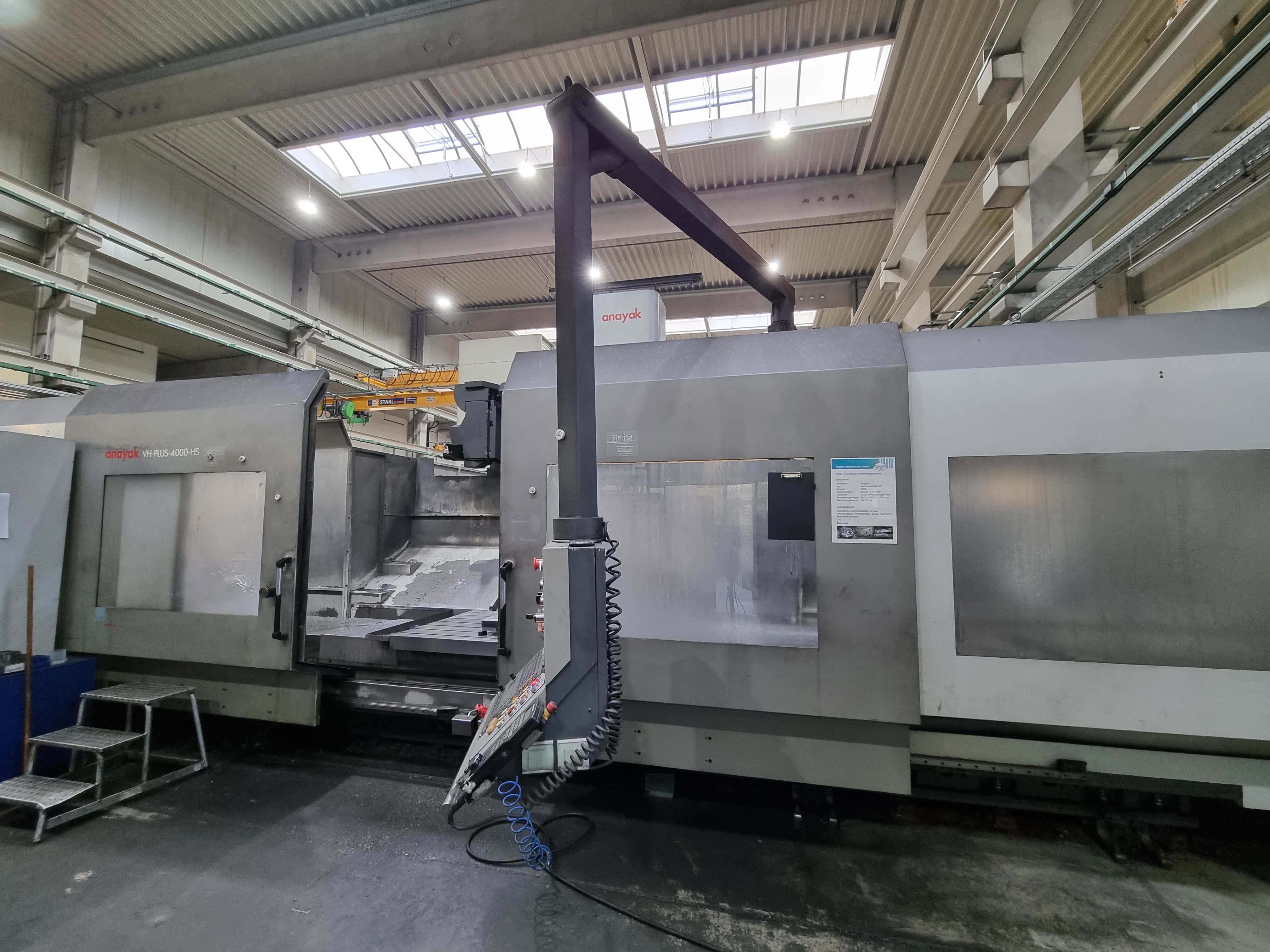 Fraiseuse cnc à banc fixe CORREA ANAYAK VH-Plus-4000 HS