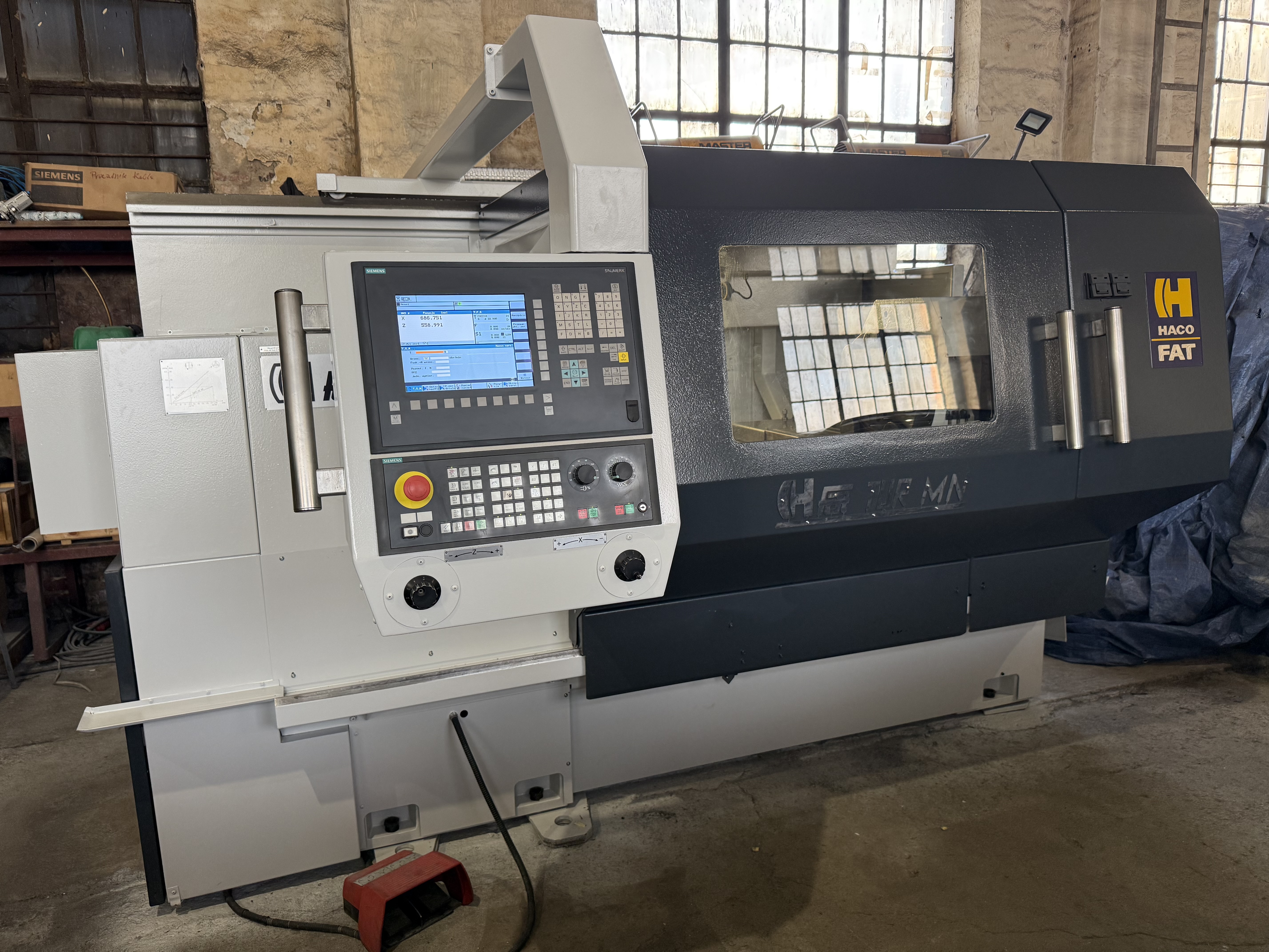 Tour cnc FAT HACO WROCLAW TUR 560MN x1000