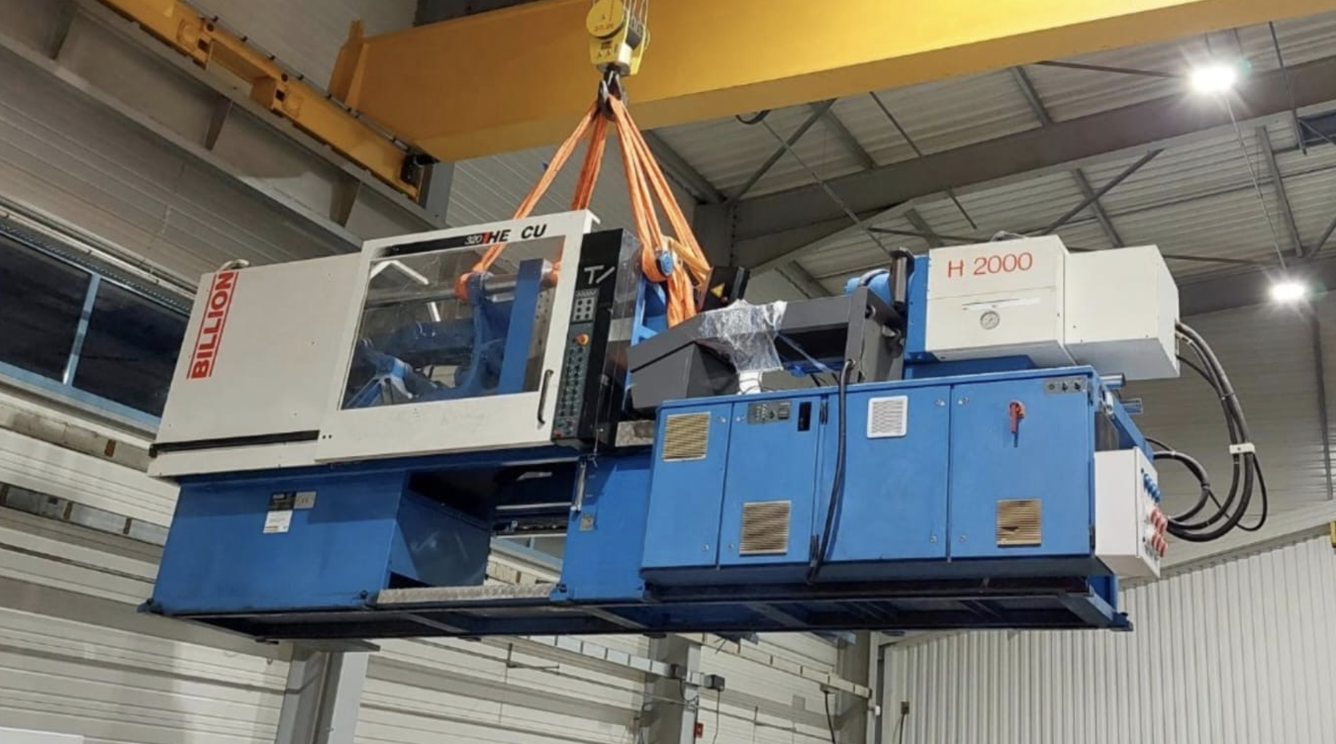 Presse à injecter BILLION HERCULE H2000/320 – 320 T