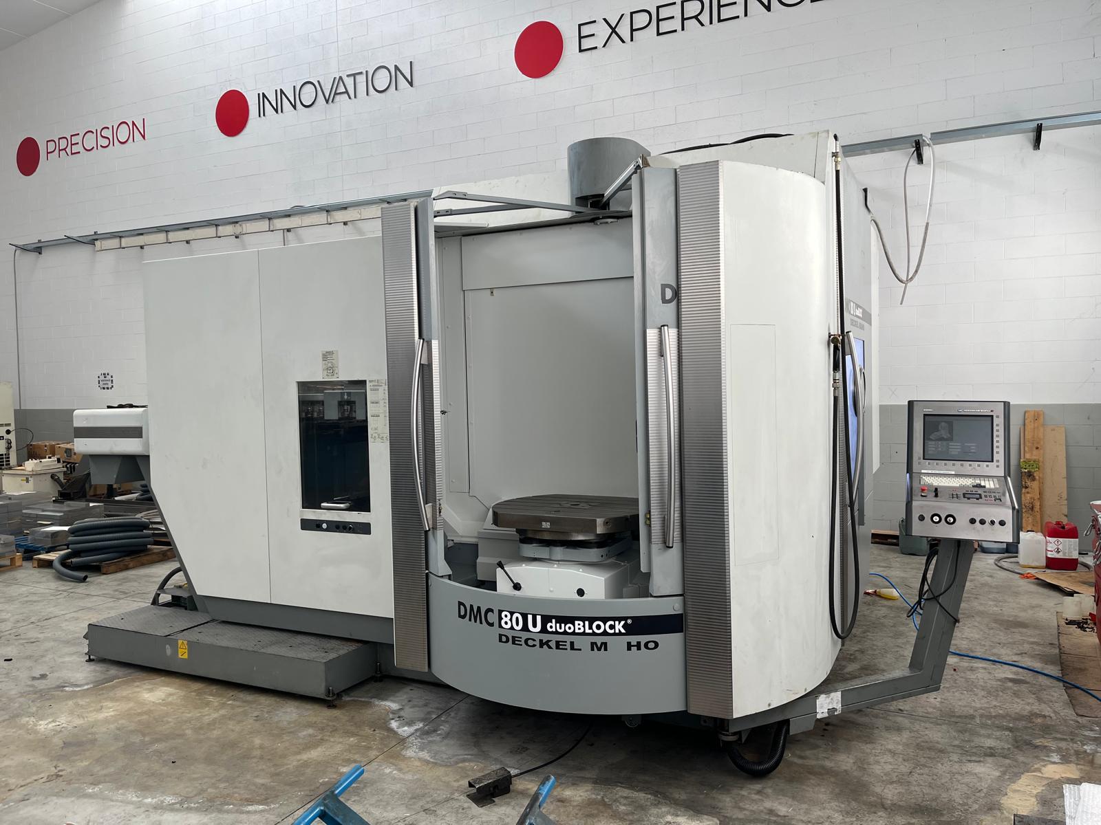 Centre d'usinage 5 axes DMG DMC 80 DUOBLOCK CAMBIO PALLET d'occasion