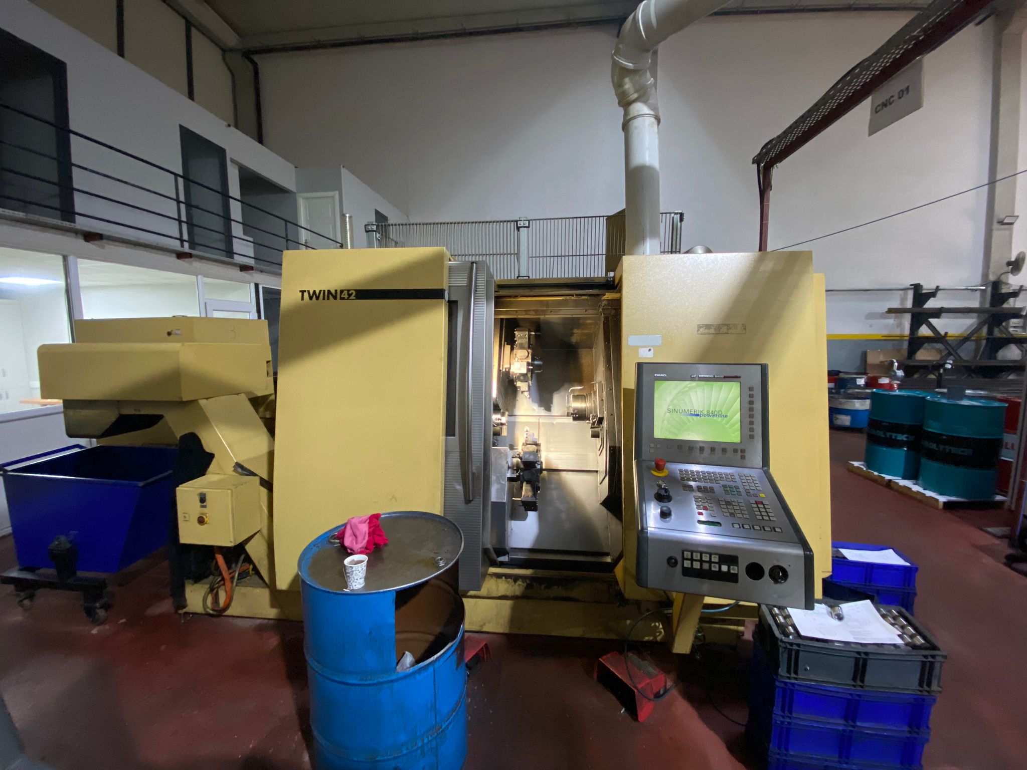 Tour cnc DMG Gildemeister Twin 42