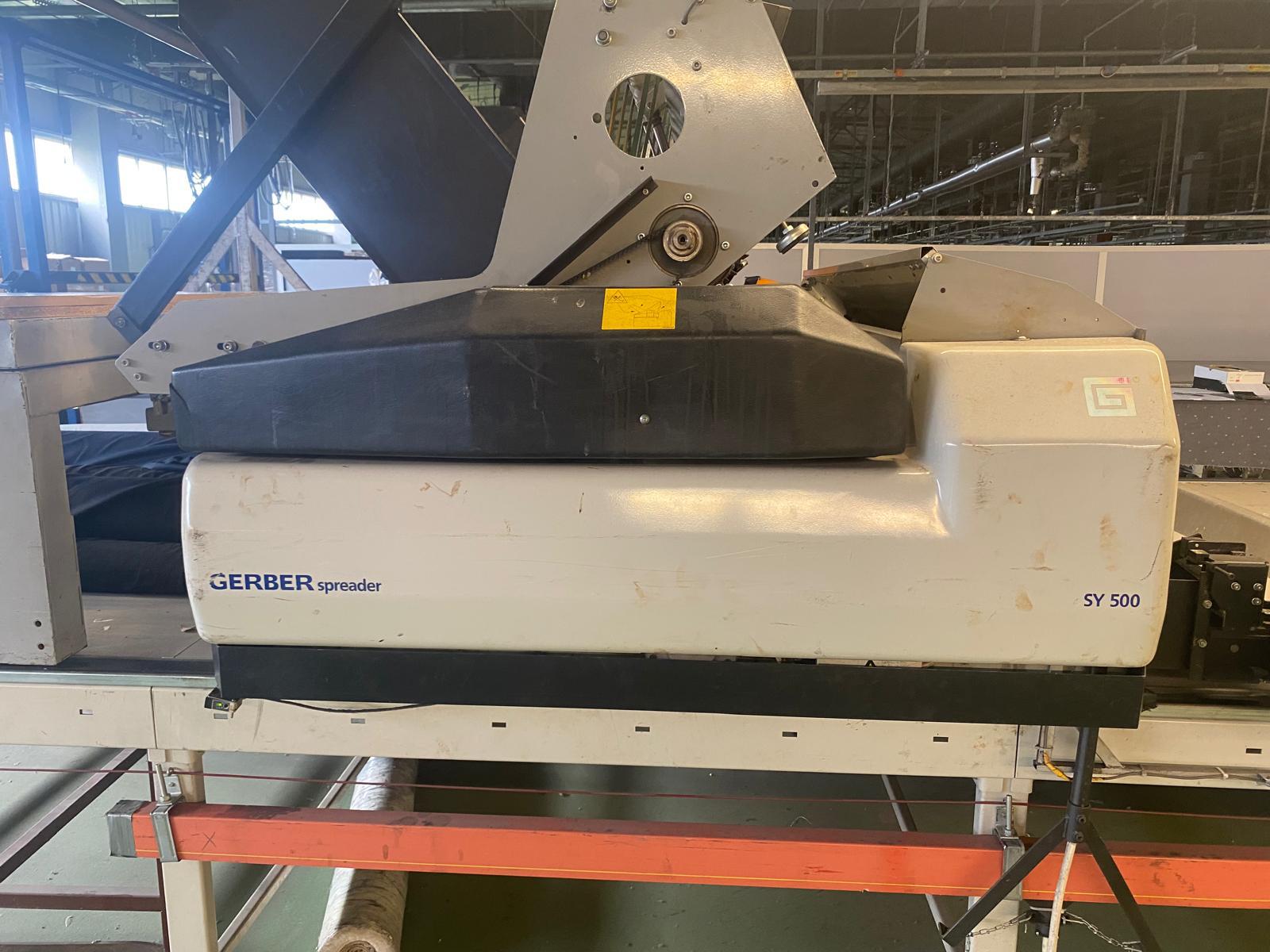 Chariot-matelasseur Gerber Technology (Niebuhr Division)Fabric Spreader SY-500-ZZ-180-L Hot deal