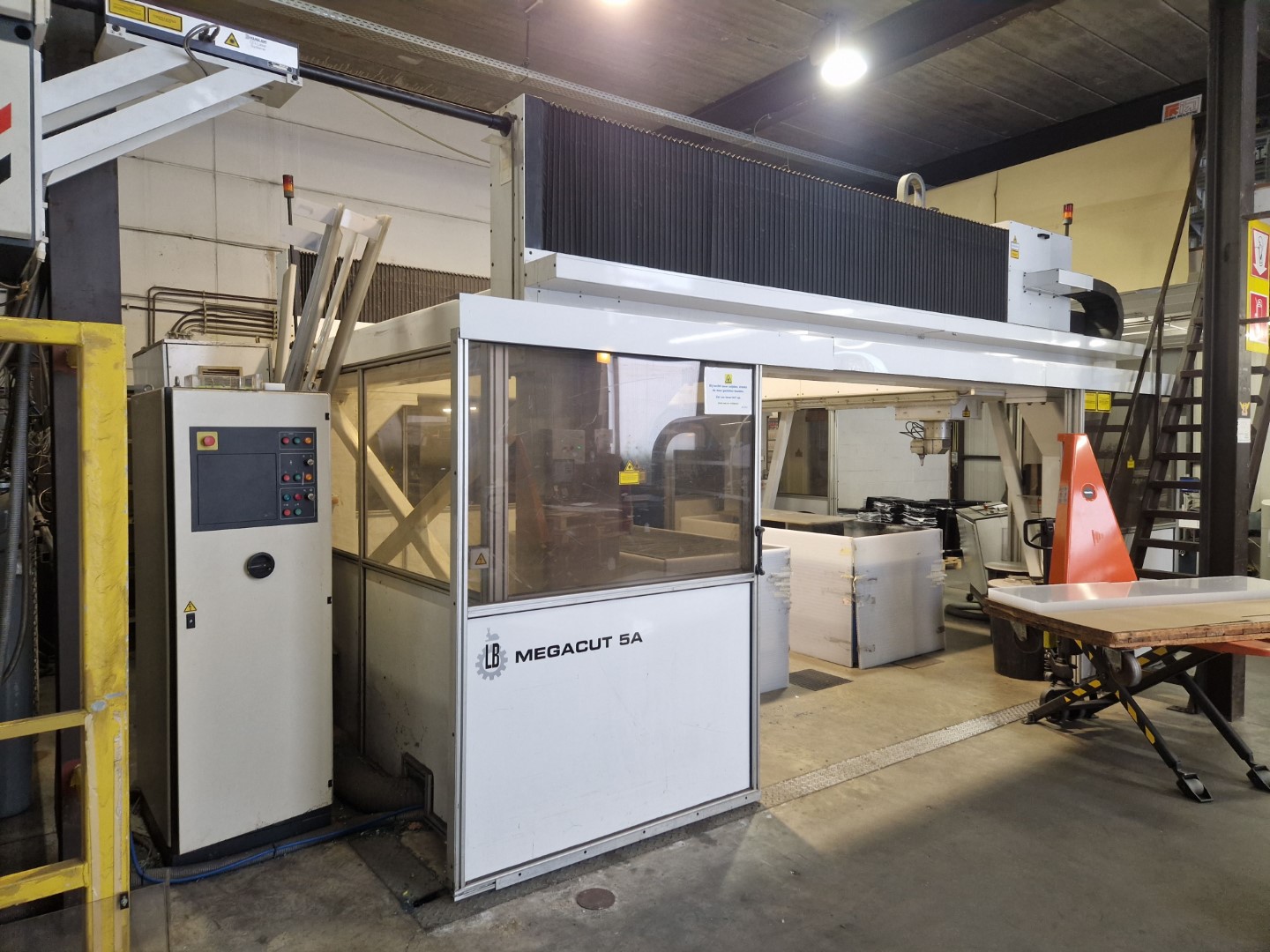 Machine de découpe laser Balliu Megacut 5A