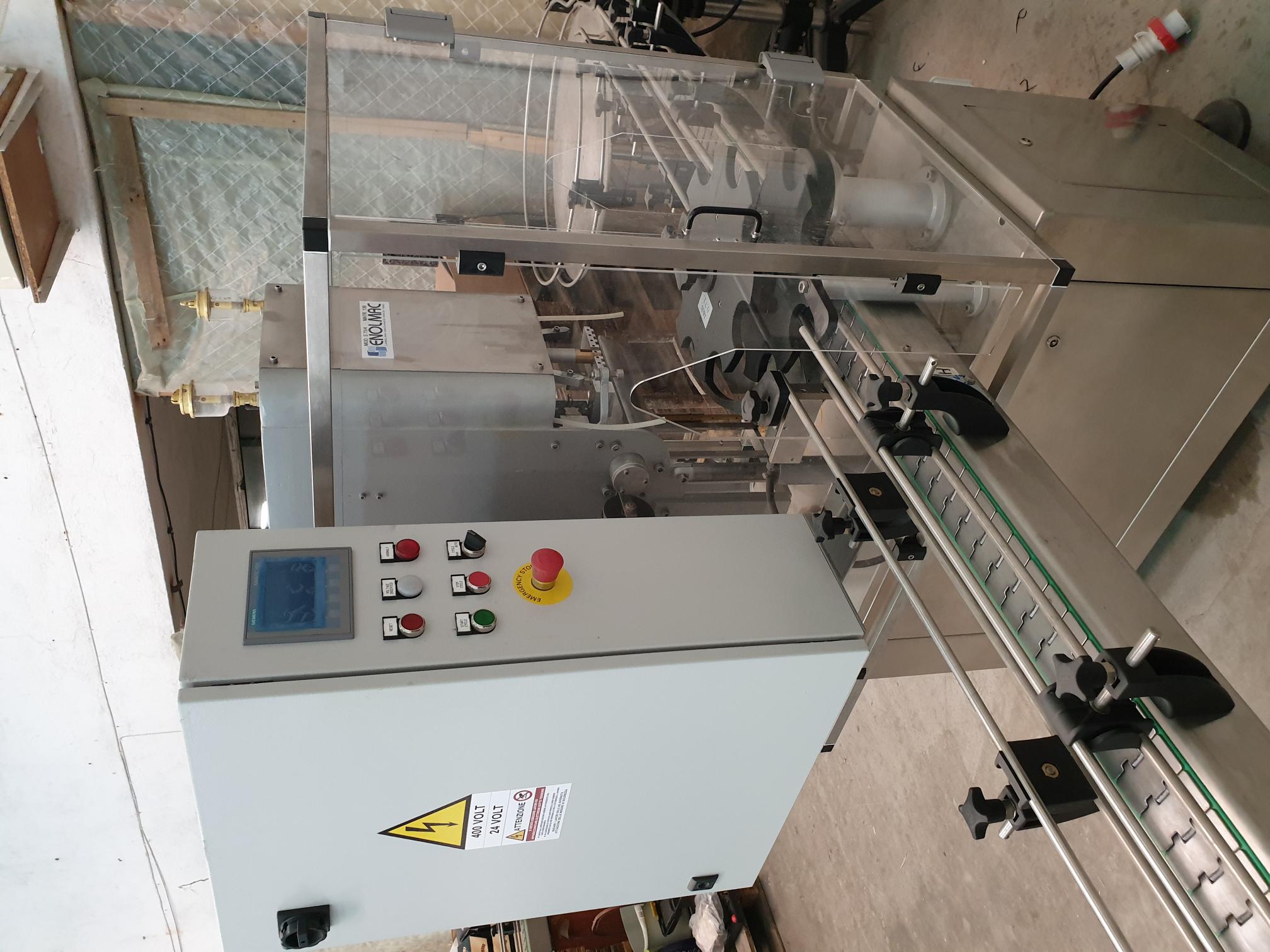 Etiqueteuse ENOLMAC S75/4 Faible nombre d'heures
