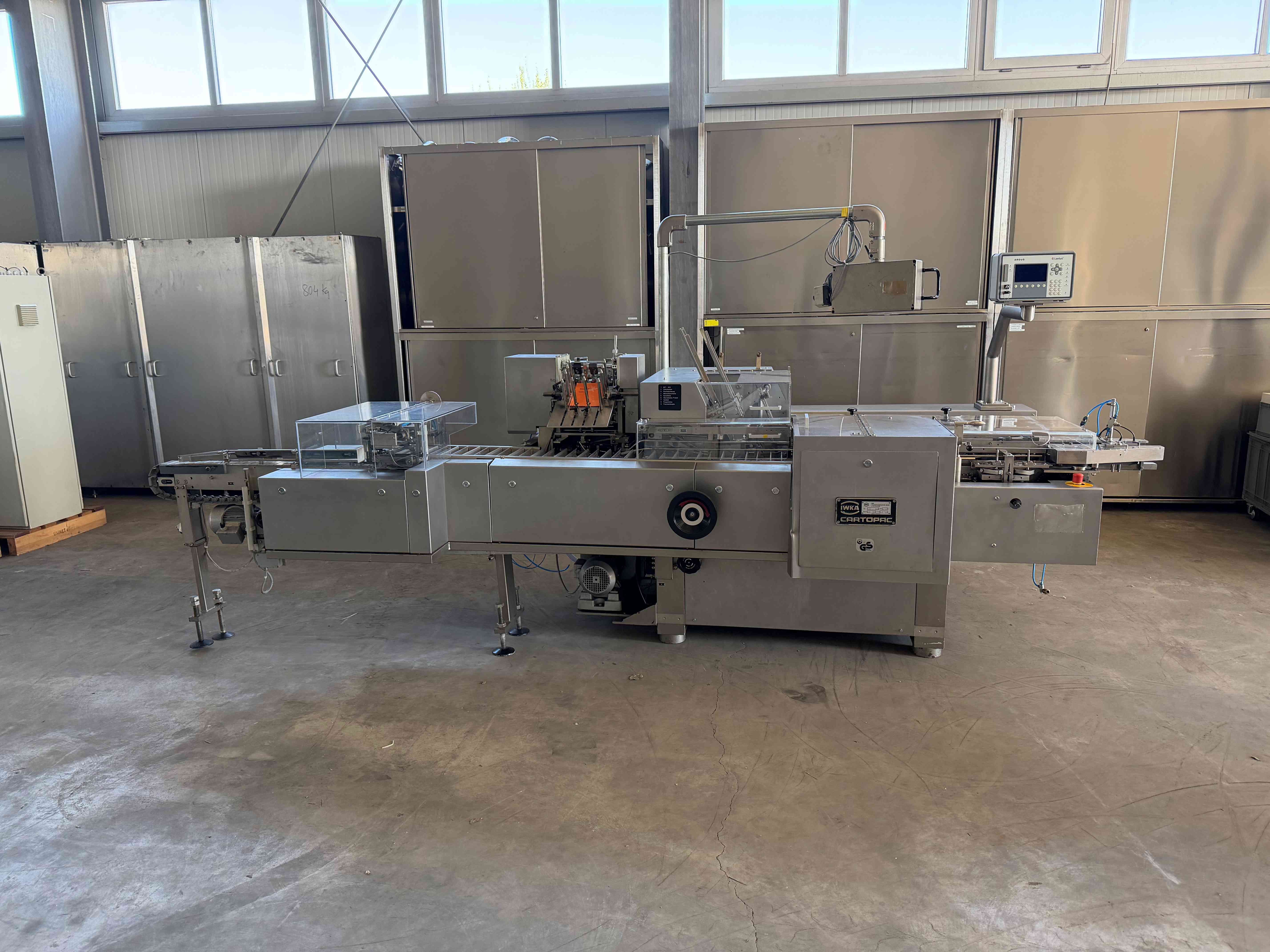 Machine à carton IWKA Type CP 80