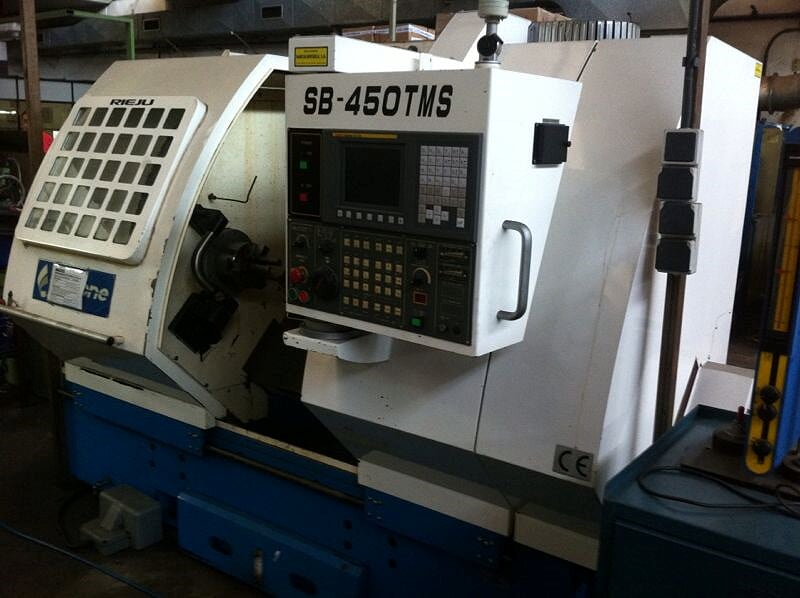 Tour cnc avec outils fixes CYCLONE SB450 TMS d'occasion