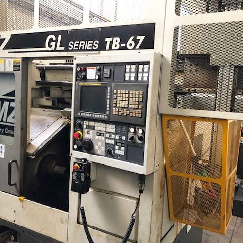 Tour cnc avec outils fixes CMZ TB67 d'occasion