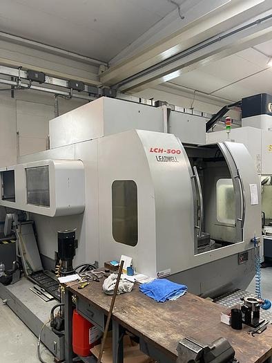 Centre d'usinage horizontal LEADWELL LCH 500 d'occasion