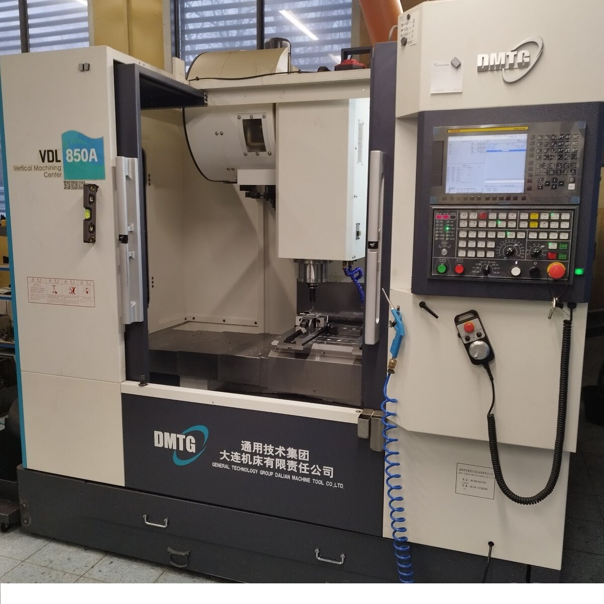 Centre d'usinage vertical DMTG VDL 850A
