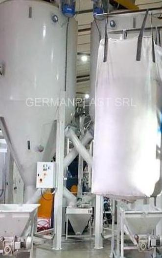 Machine pour le plastique GERMANPLAST SRL CROSSED MIXING SYSTEM FOR PLASTIC MATERIALS