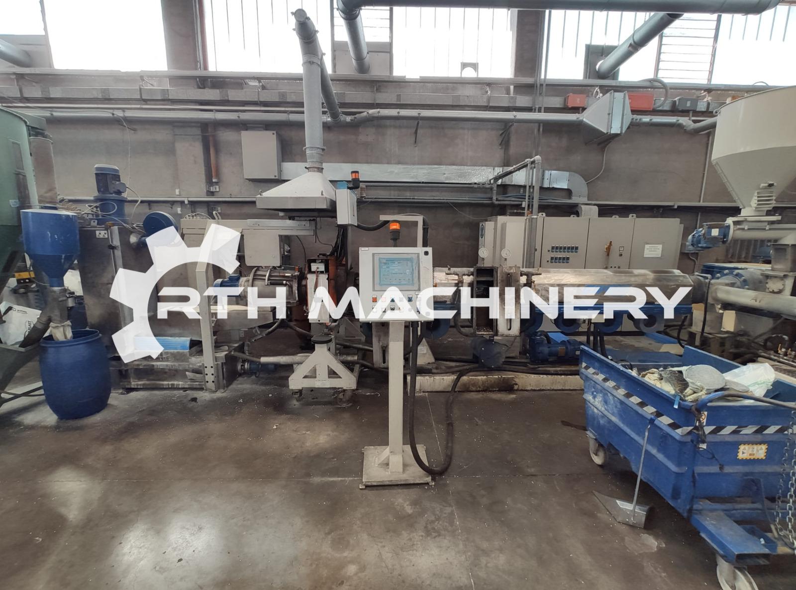GAMMA MECCANICA GM 125 COMPAC, ANNEE 2006 (révisée en 2013), Machines de recyclage