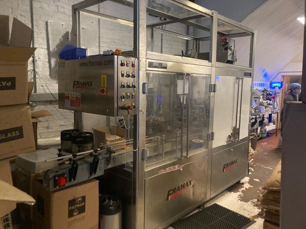 Machine de remplissage sous pression atmosphérique Framax RFC‐09/08/1‐C 2K A/P