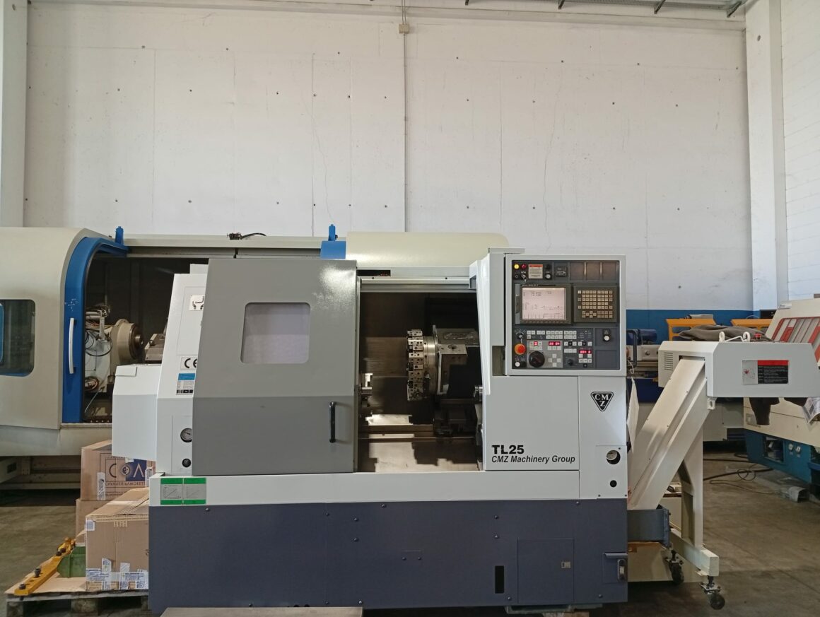 Tour CNC CMZ TL25B Faible nombre d'heures