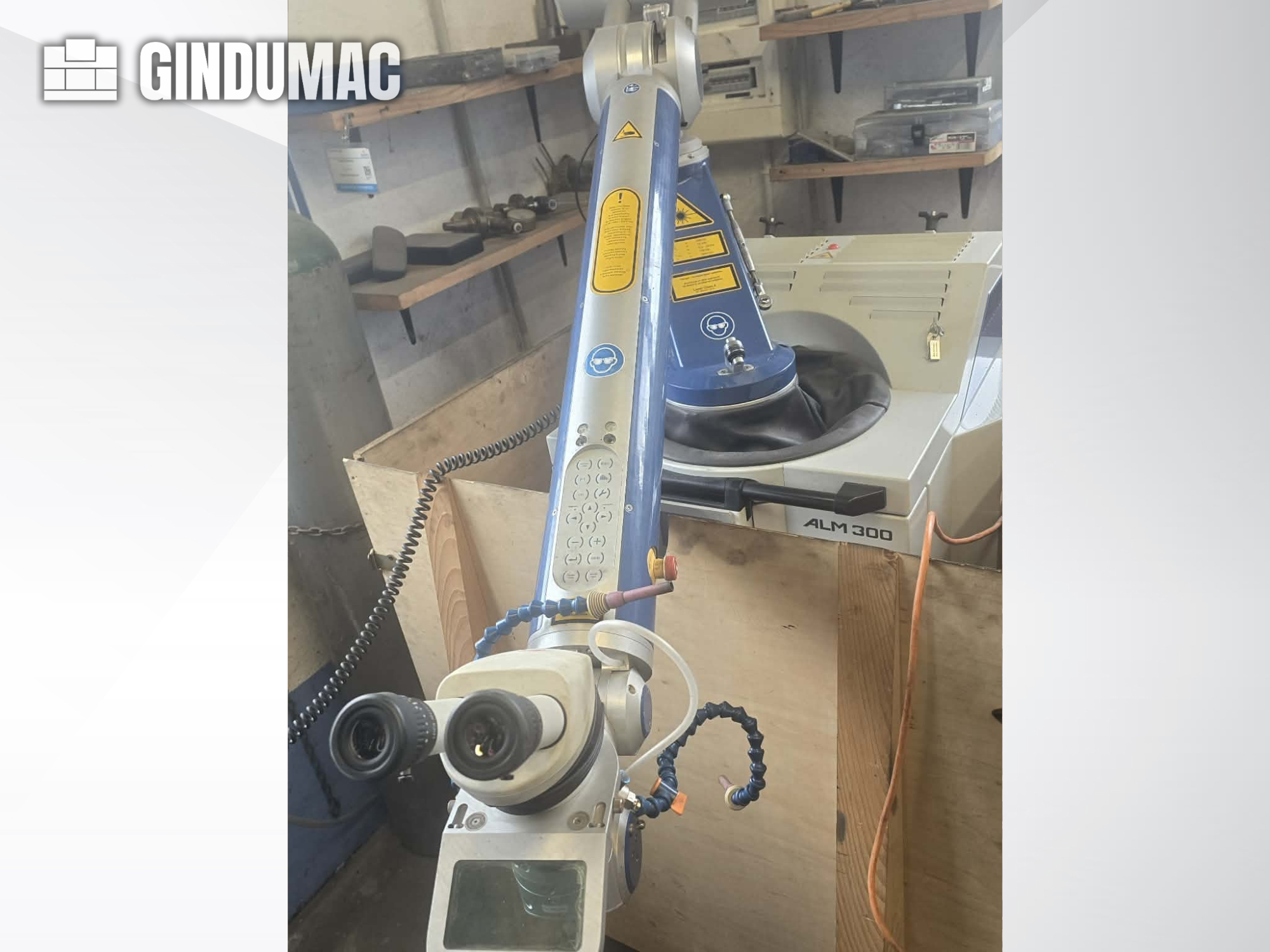 Machine de découpe laser ALPHA LASER ALM 300
