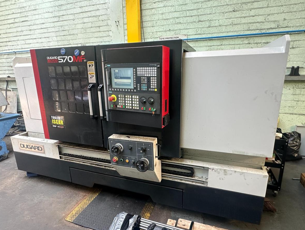 Tour cnc par apprentissage DUGARD 570MF d'occasion