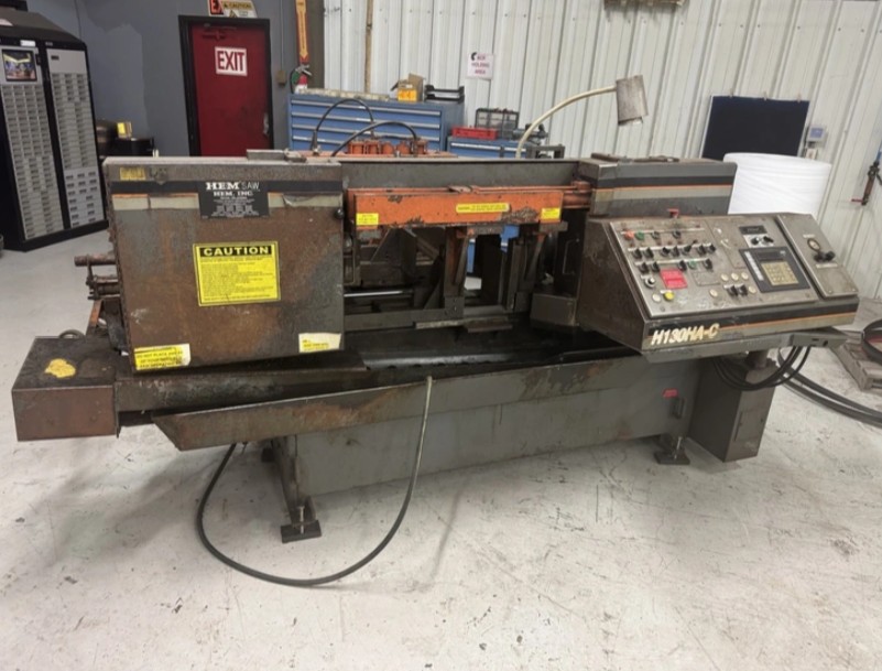 Scie à ruban pour métal HEM H130HA-C Horizontal Band Saw