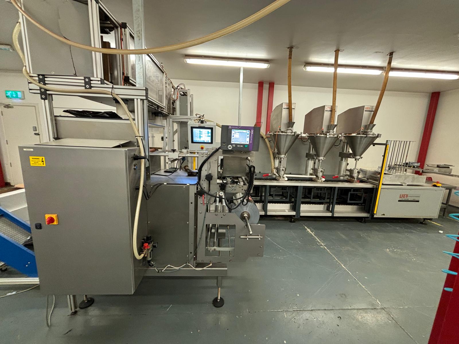 Ensacheuse verticale Gainsborough VVF + Markem-Inage SmartDate X40 Coder