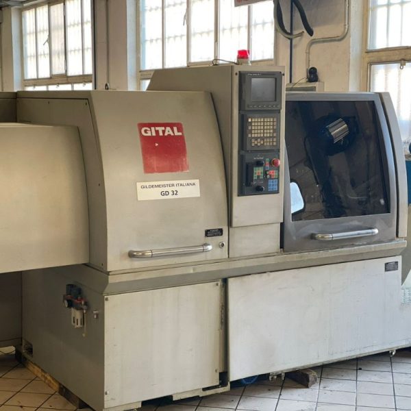 Tour cnc à poupée mobile DMG GILDEMEISTER GD 32 d'occasion