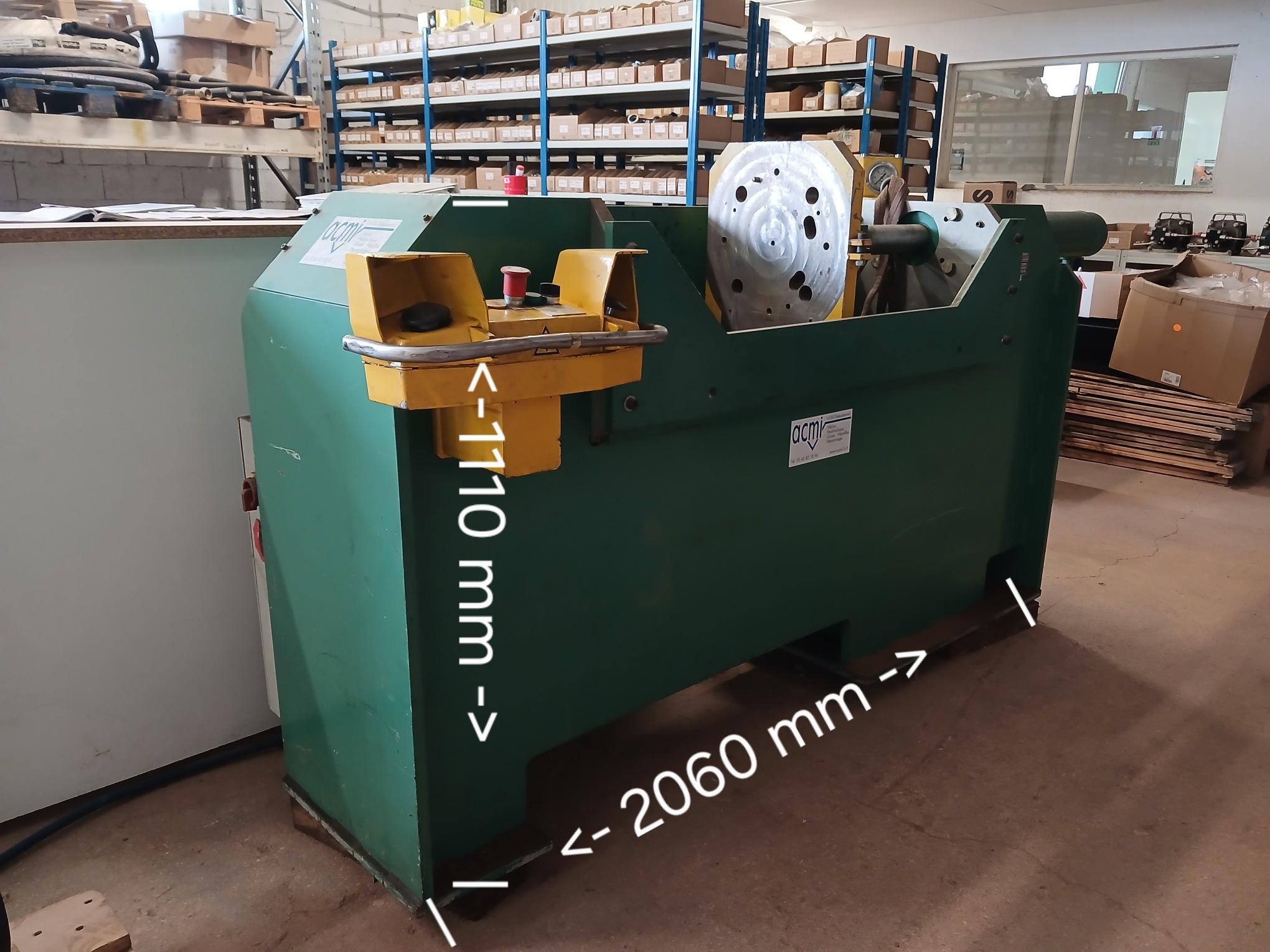 Presse Hydraulique horizontal 25T à fonctionnement manuel et commande électrique- acmi