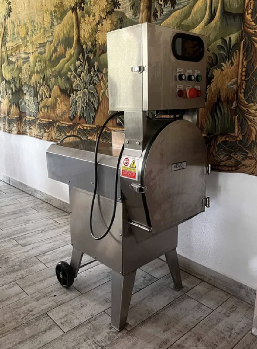 Machine de découpe, lavage et blanchiment de fruits et légumes KEGEL GGTJ-305