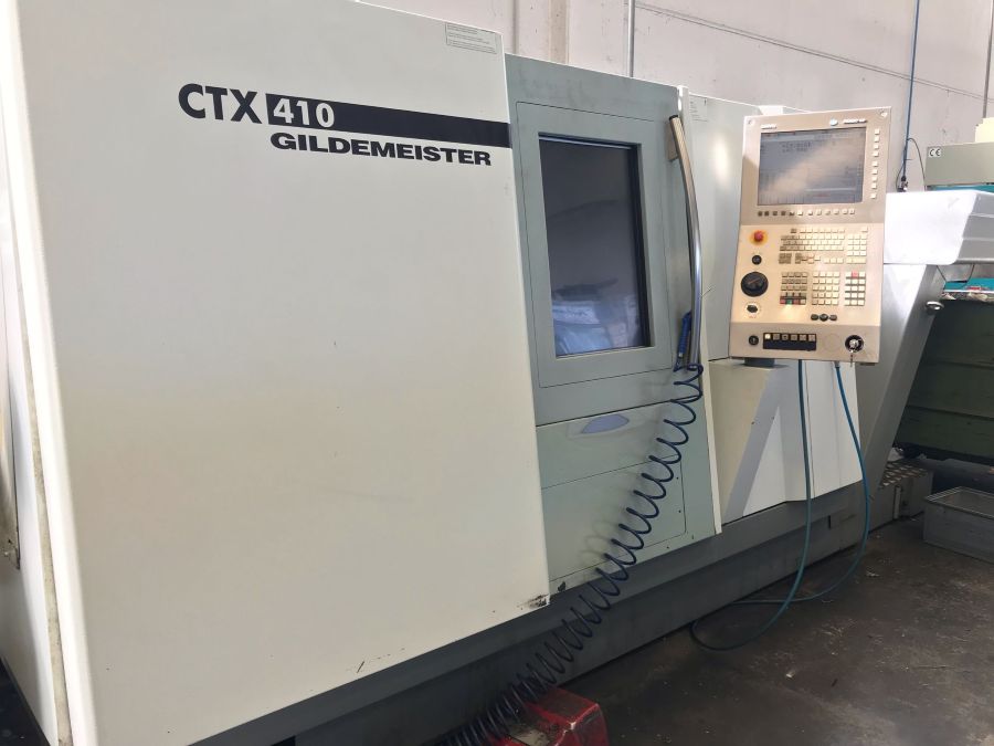 Tour motorisé cnc GILDEMEISTER CTX 410 V3 d'occasion