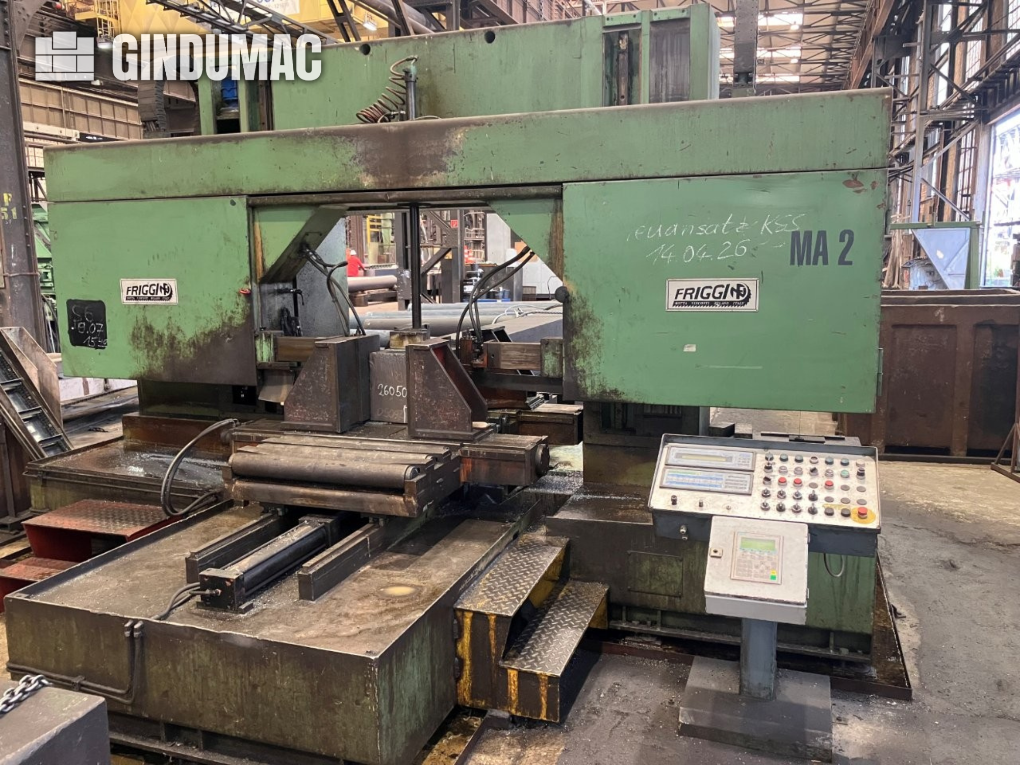 Scie à ruban pour métal Friggi 2MF/AUT 800 x 800 2C