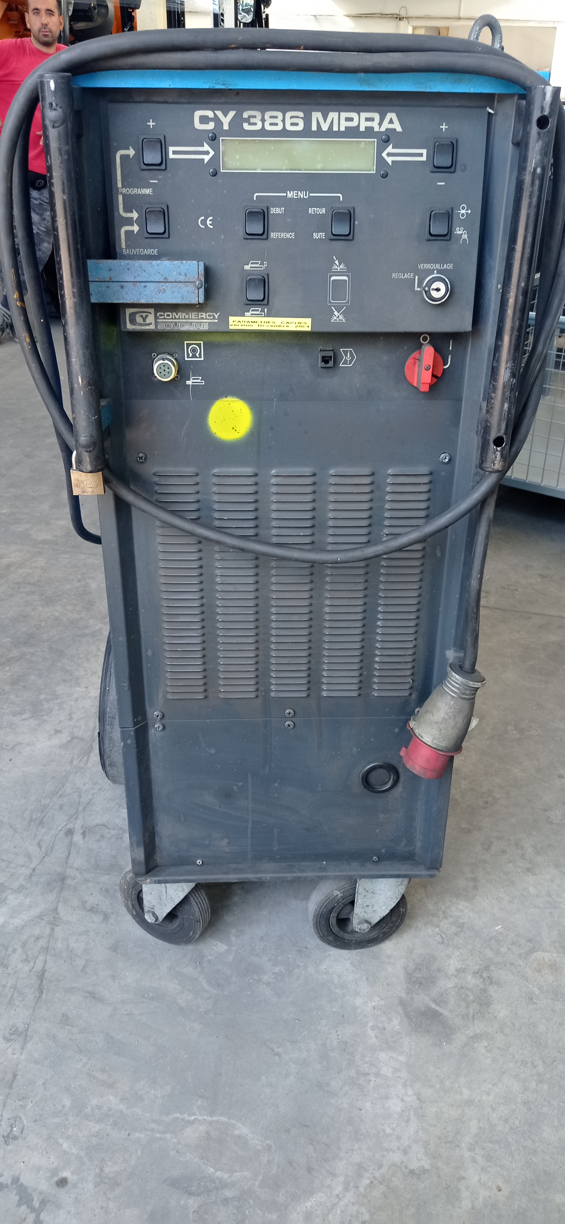 Appareil à souder COMMERCY SOUDURE CY386 MPRA