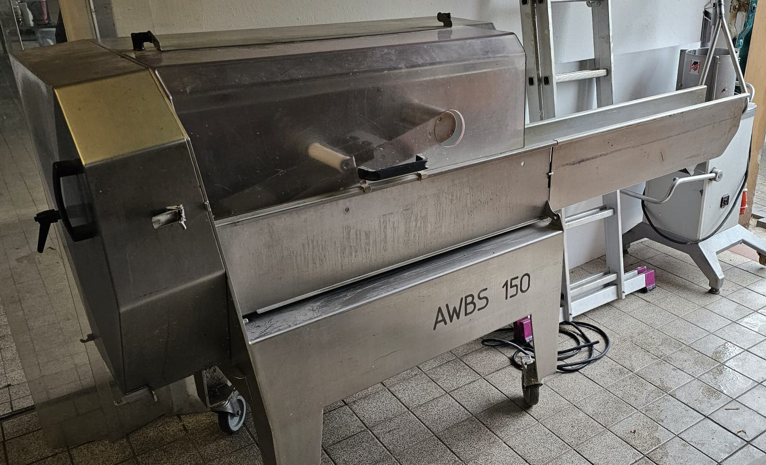 Machine de découpe, lavage et blanchiment de fruits et légumes Alexanderwerk AW BS 150