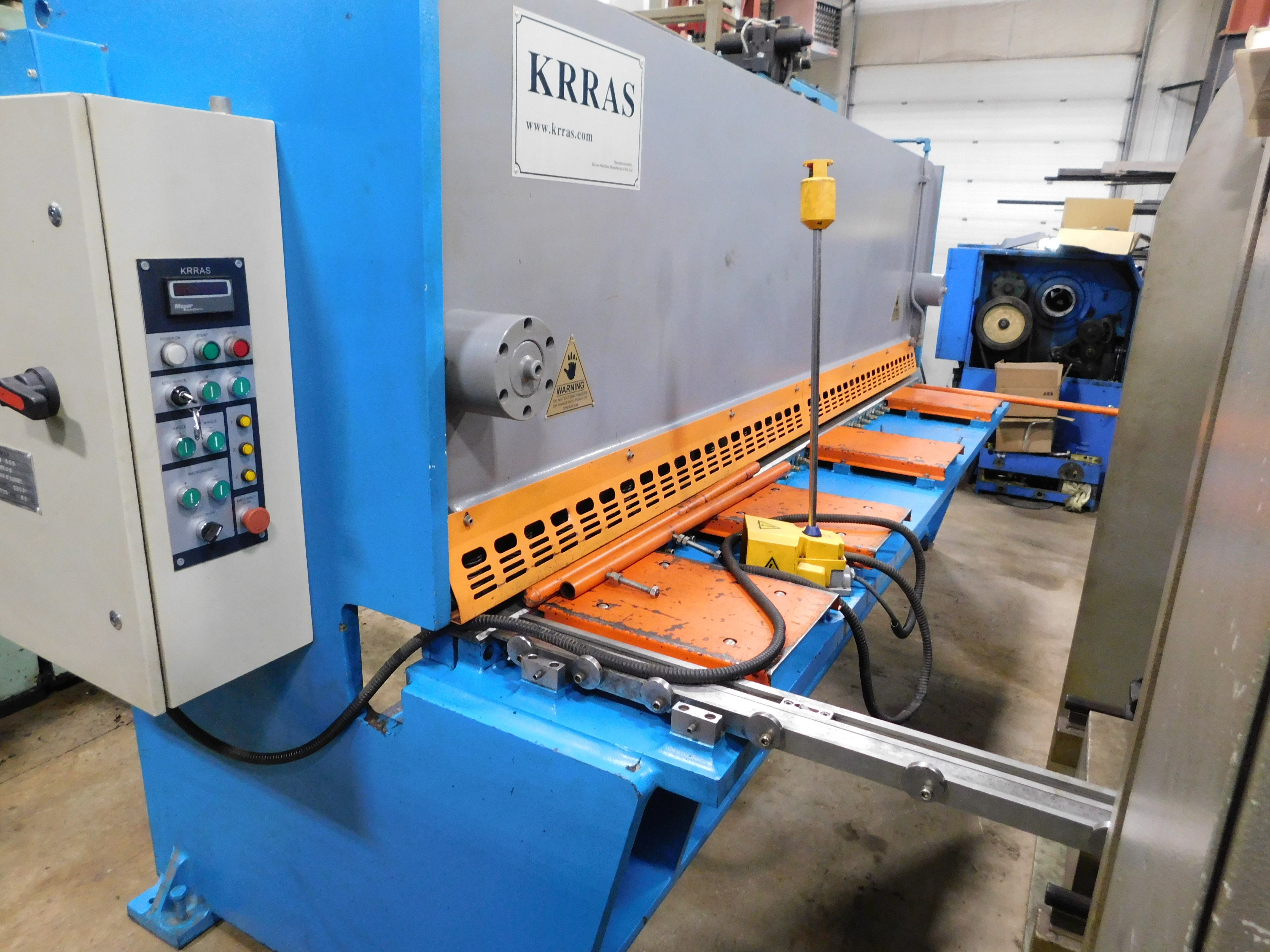2013 Krras RAS306 Cisaille hydraulique 10' x 1/4"