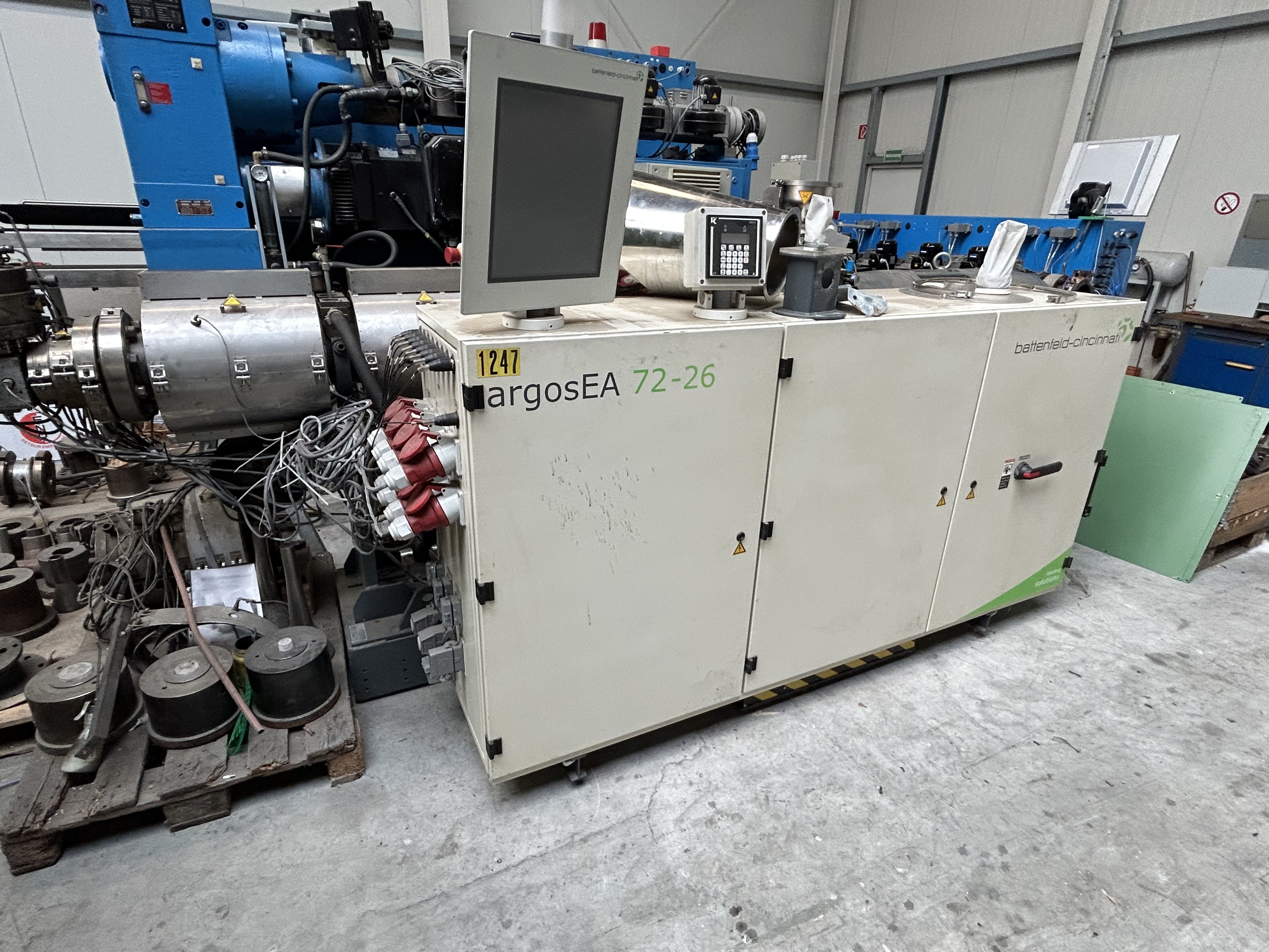 Extrudeuse bivis CINCINNATI ARGOS 72-26P