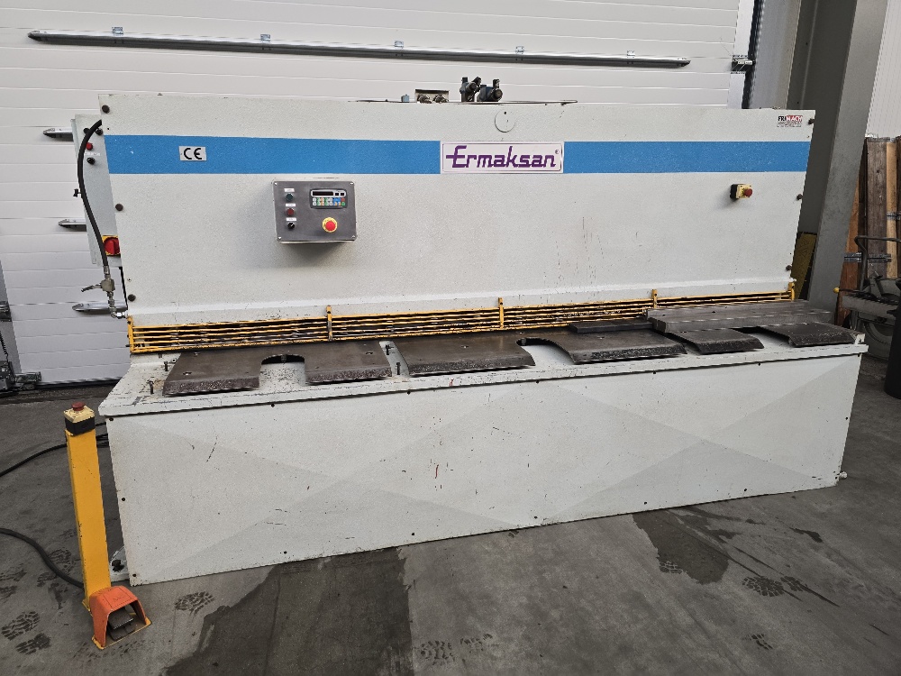 Cisaille guillotine hydraulique Ermaksan MGH 3100 8