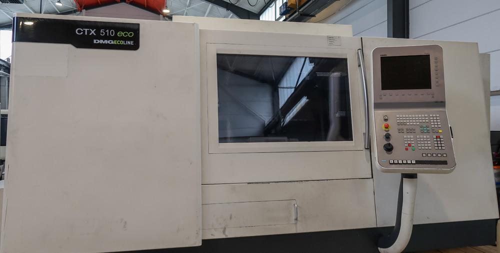 Tour motorisé CNC DMG CTX 510 eco V3 d'occasion