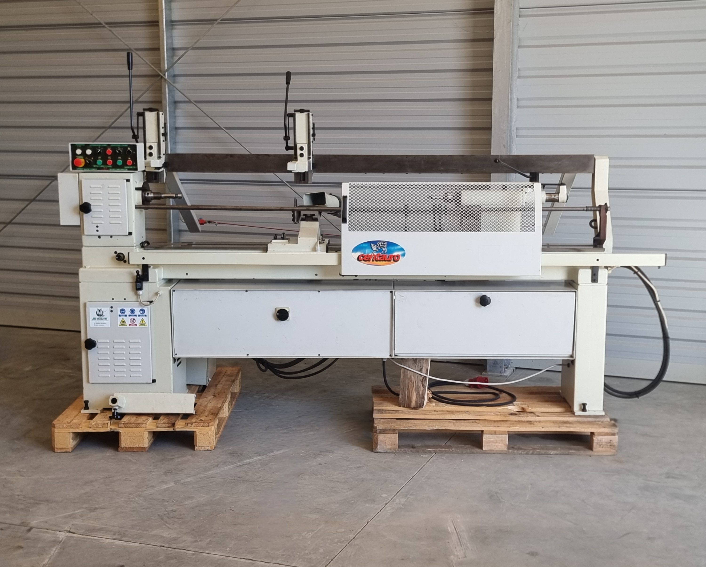 TOUR À BOIS COPIEUR machine à copier CENTAURO T4 1600mm comme NEUF !!