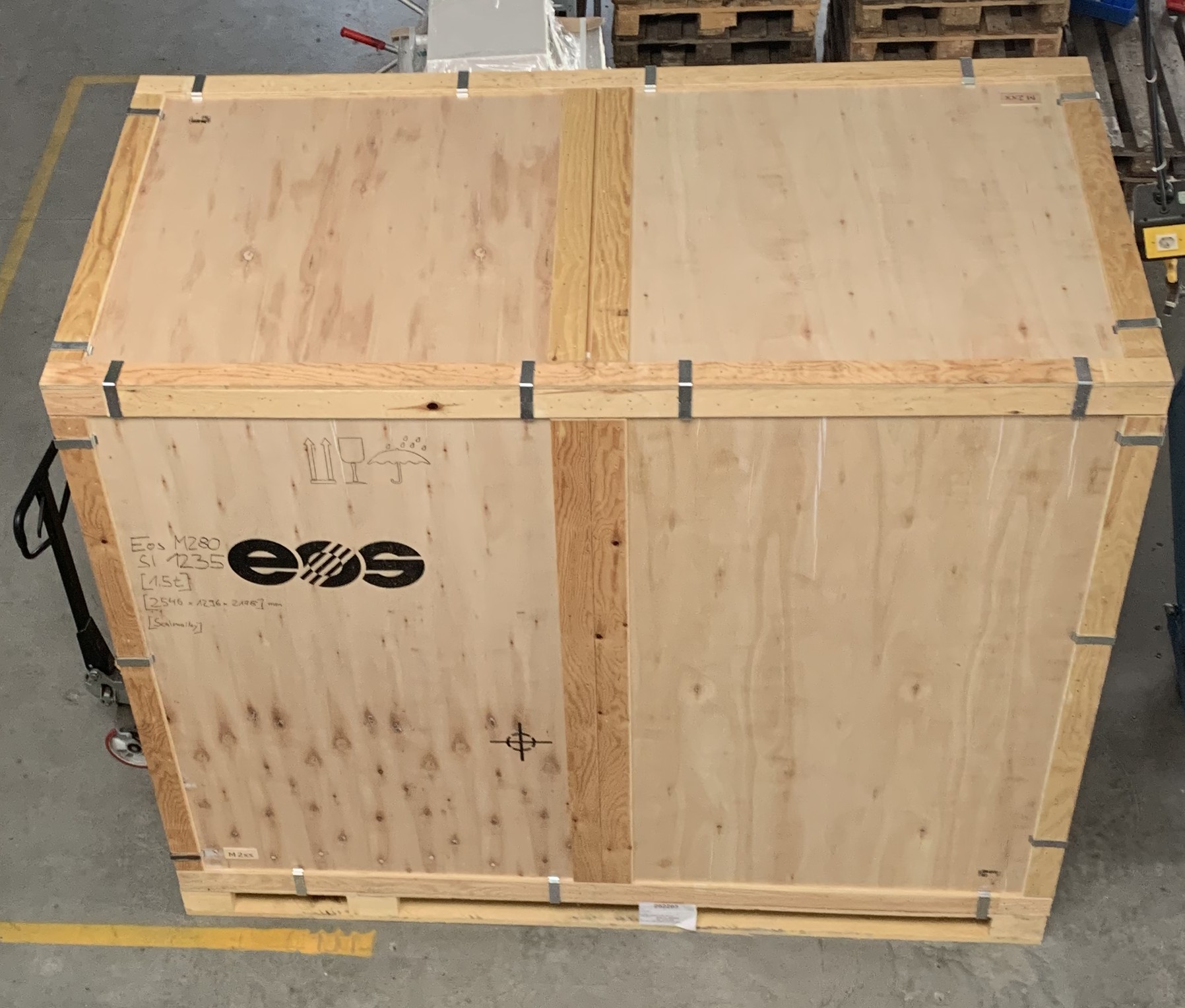 Emballage/caisses en bois EOS pour EOS M270/M280