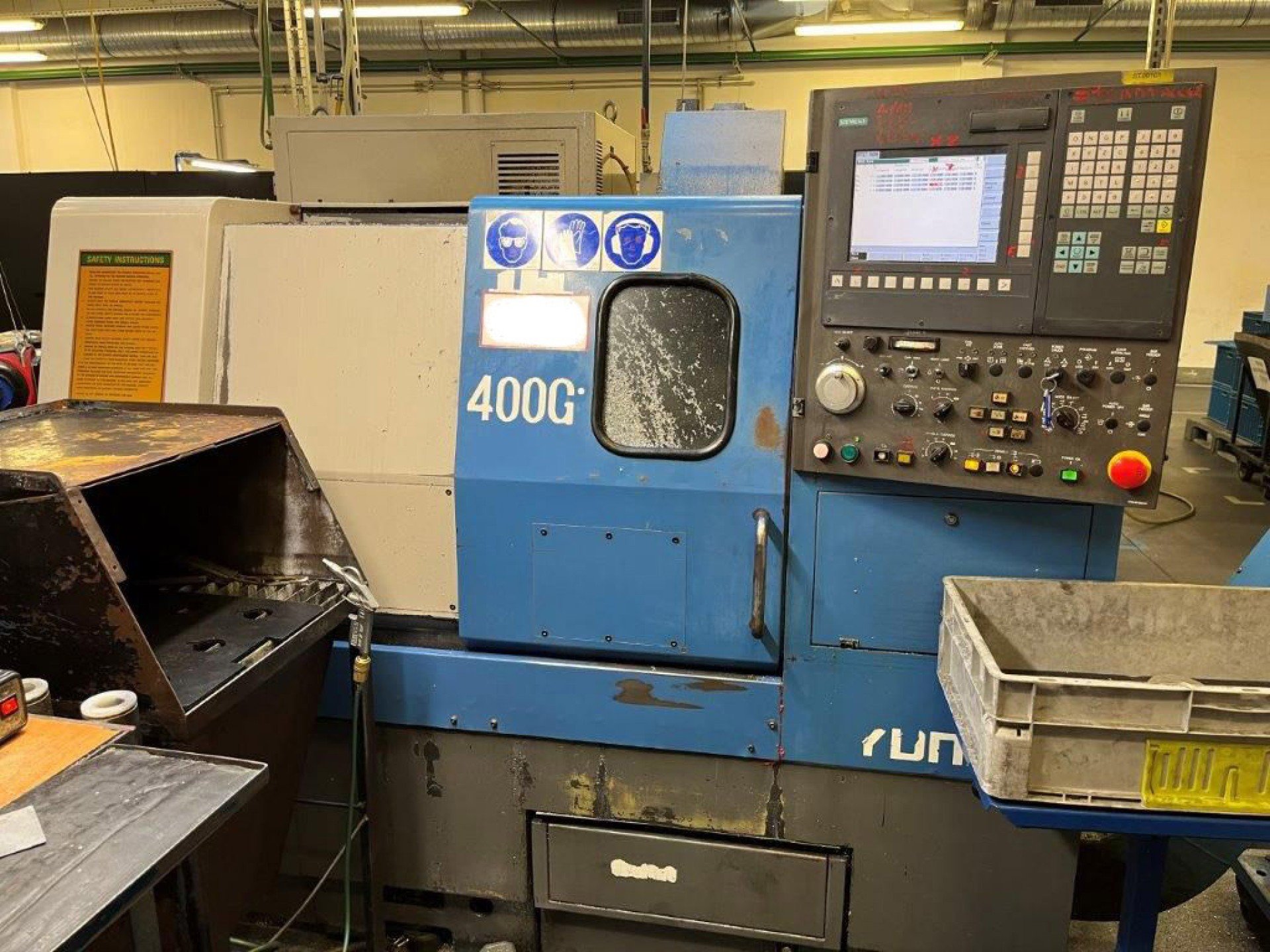 Tour cnc HYUNDAI HIT 400 G