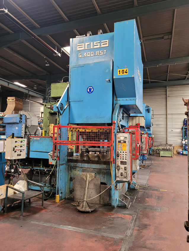 Presse mécanique 400T (D-frame) ARISA G-400-RST