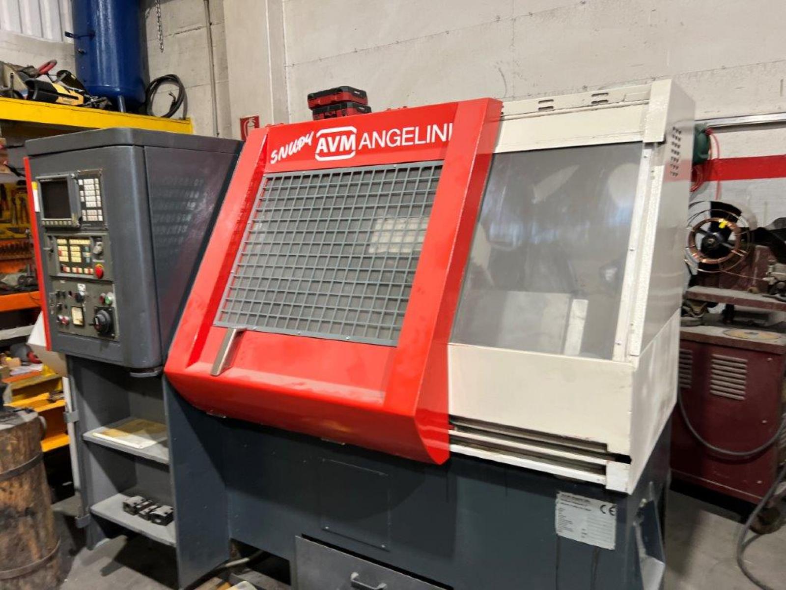 Tour cnc avec outils fixes AVM ANGELINI SNUPY d'occasion