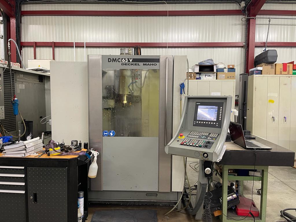 Centre d'usinage vertical DMG DMC 63V d'occasion