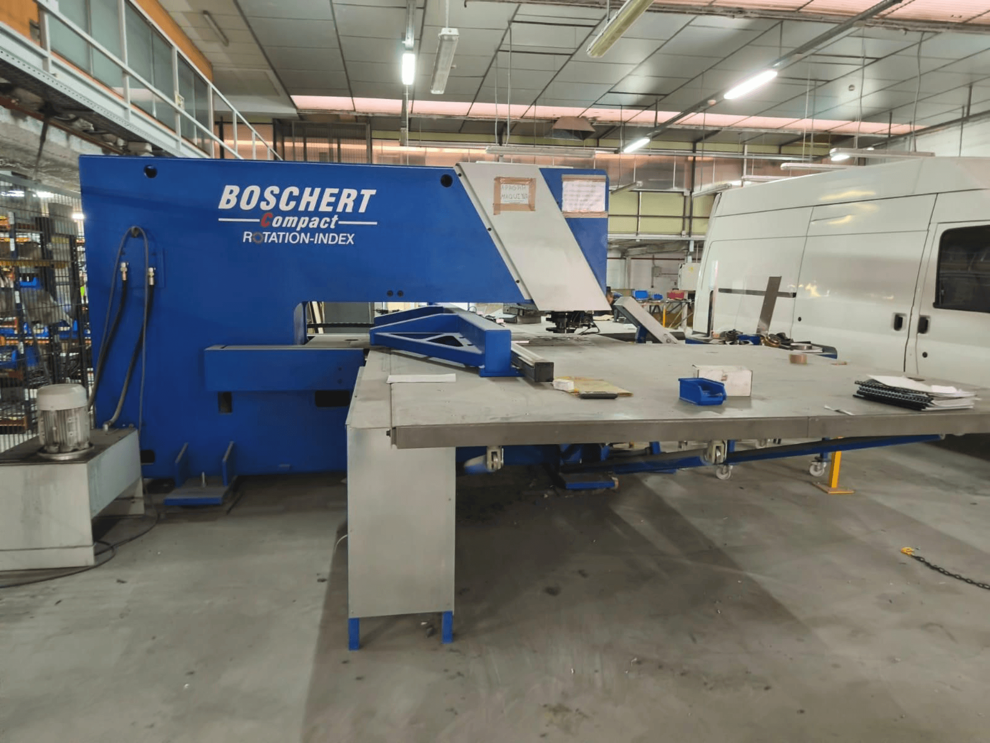 Poinçonneuse à cnc BOSCHERT Compact 1250 Rota