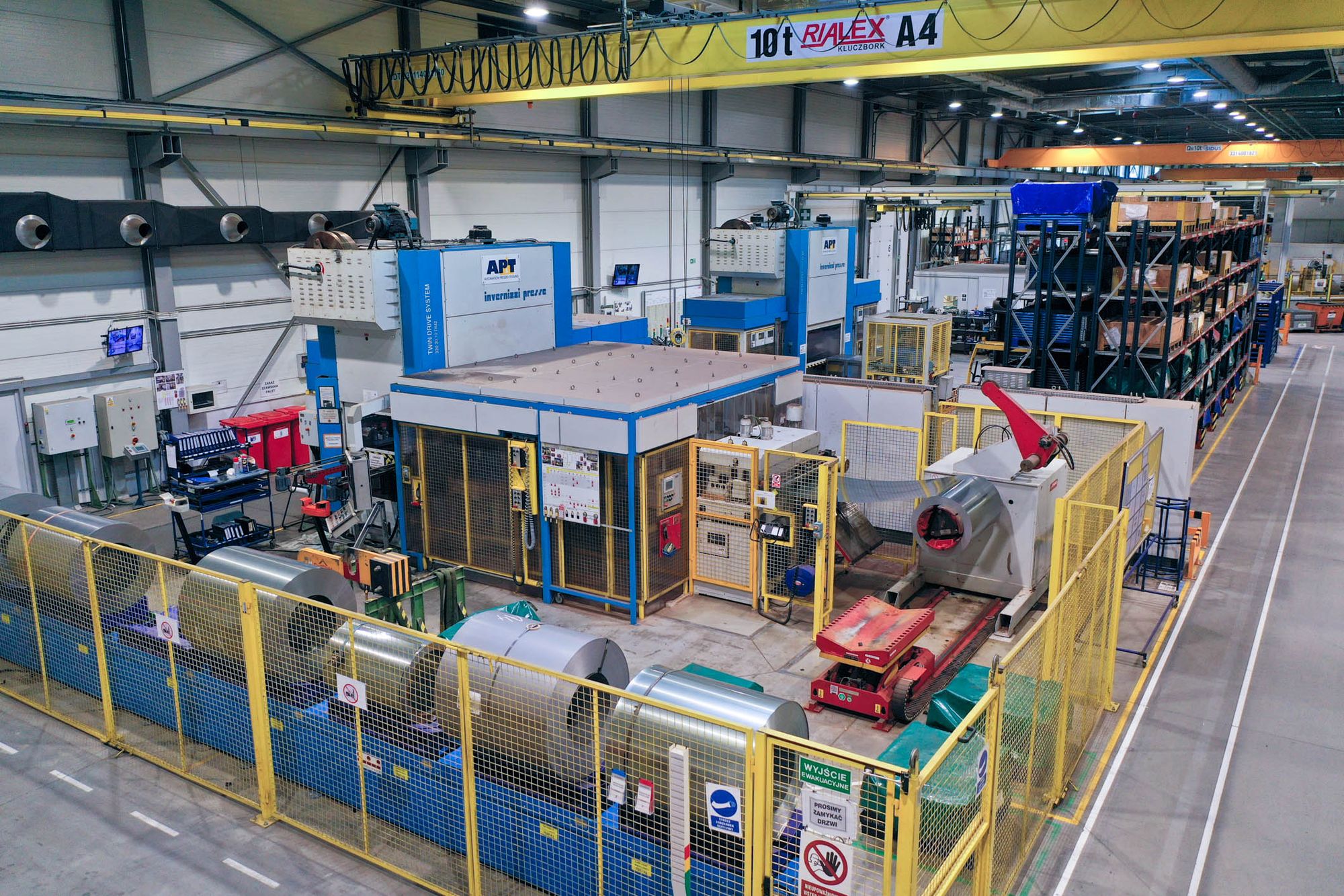 Ligne de presses à laminer Invernizzi T320 DM2