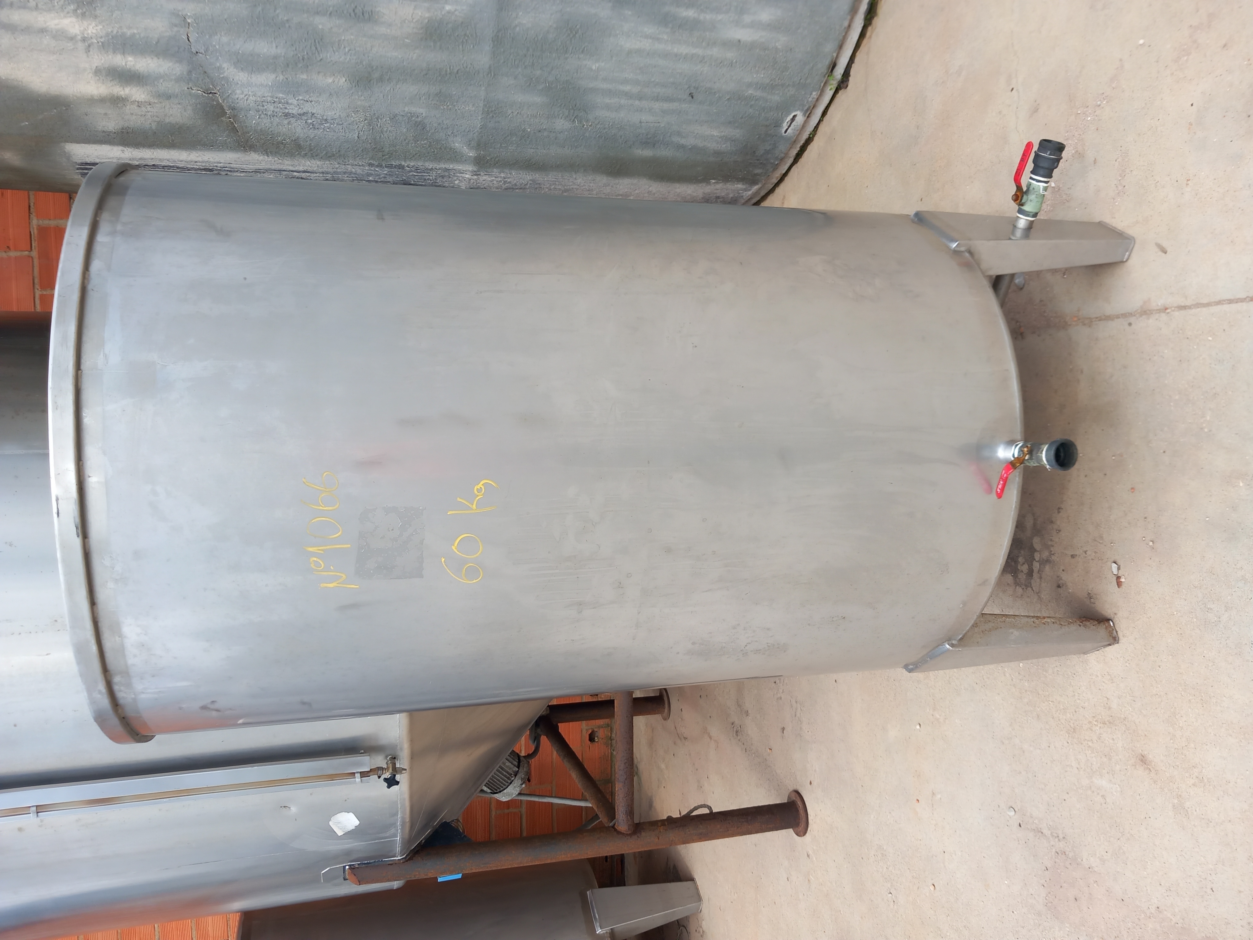 Réservoir en acier inoxydable Inox 316 de 1000 litres