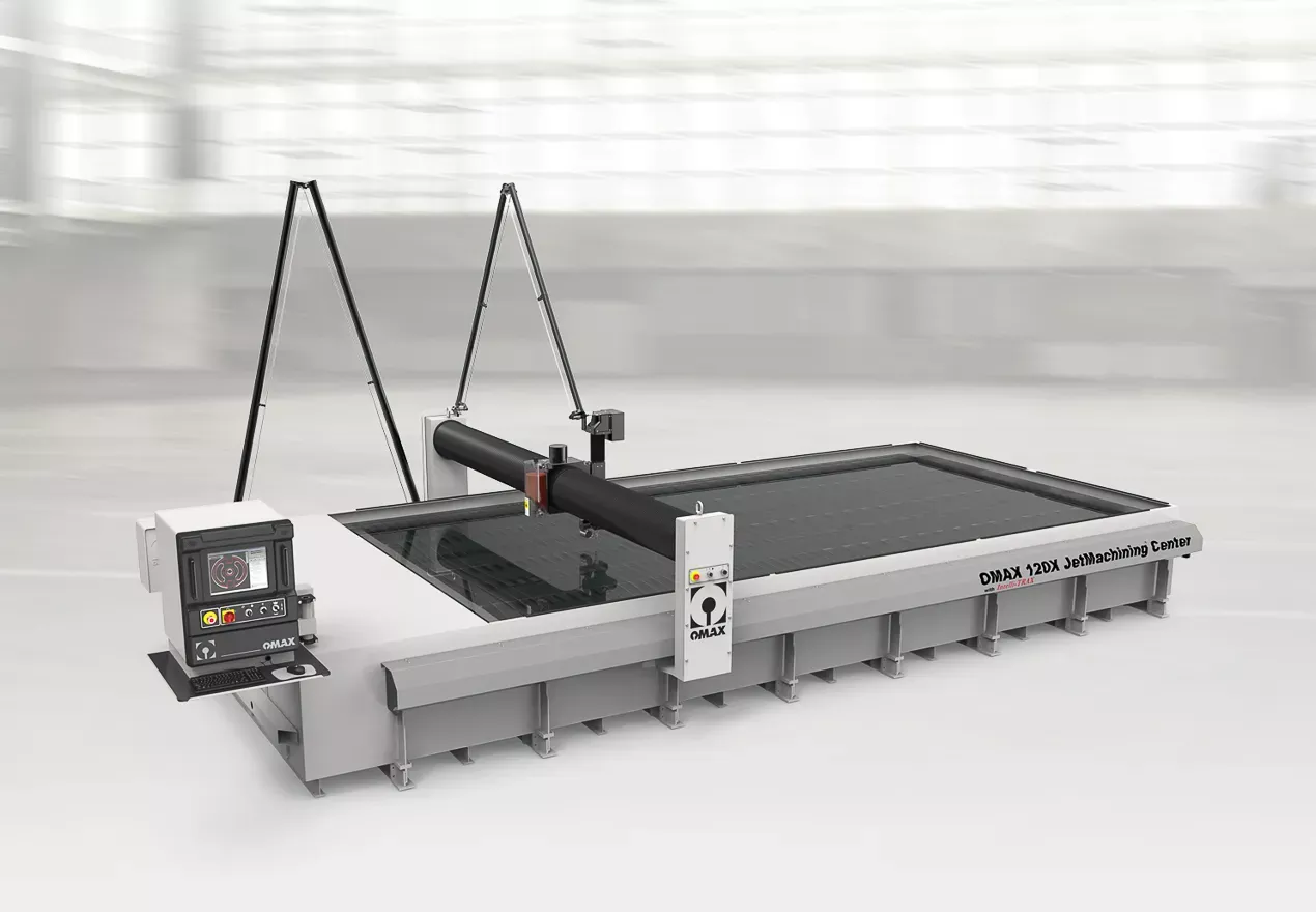 Machine de découpe jet d'eau Omax 120X