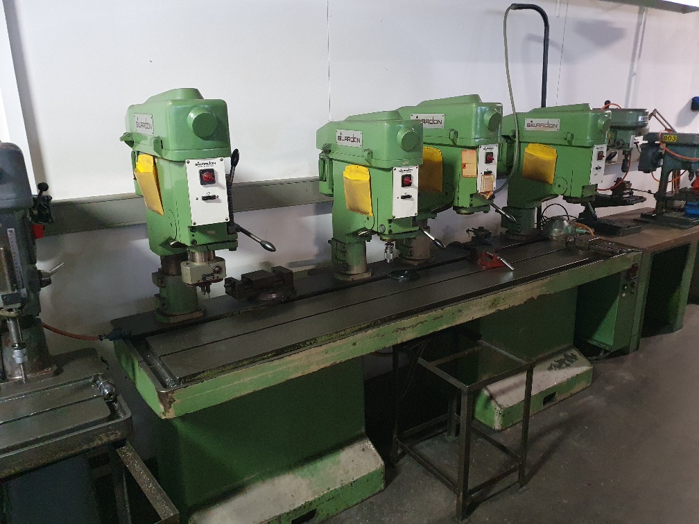 Perceuse multibroches, colonne, pilier Gillardon R16